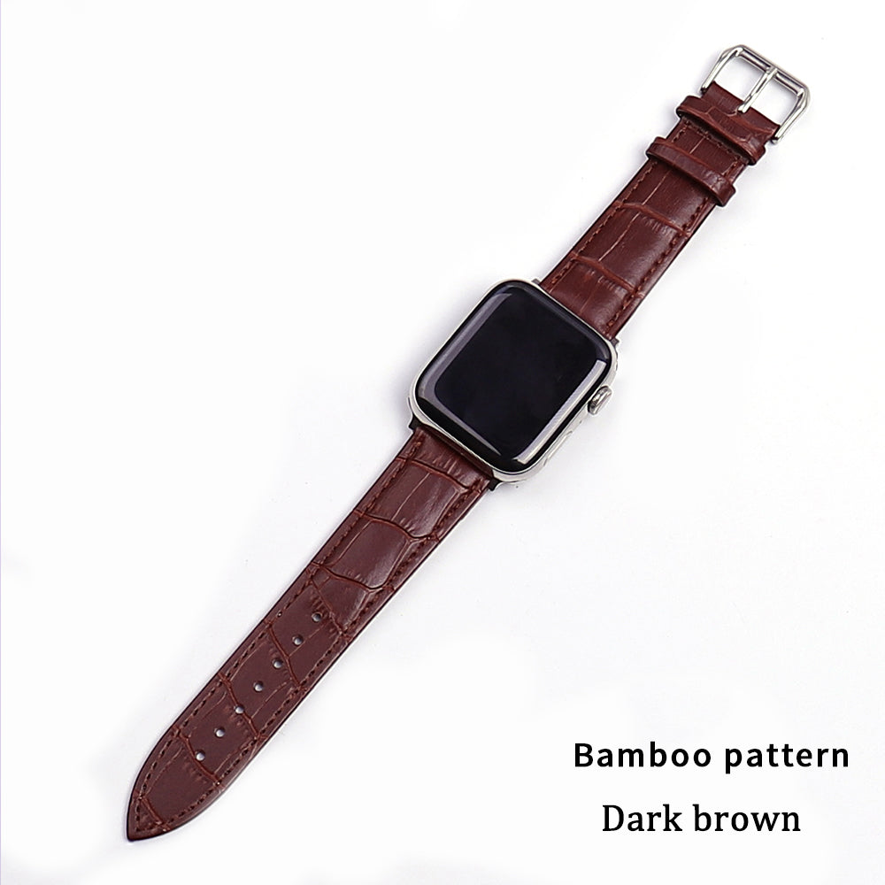 Leather Apple Watch Band for Generations 5 4 3 2 1